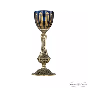 Настольная лампа Bohemia Ivele декоративная 71100L/15 GB P1 Amber-Blue/H-1H