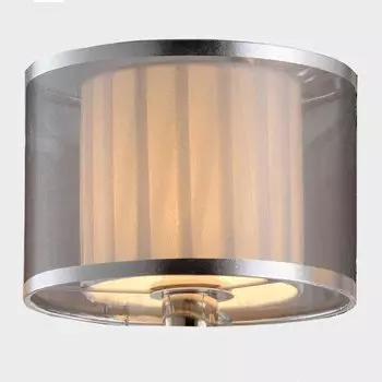 Плафон NewPort Абажур к 1601/T серебристый