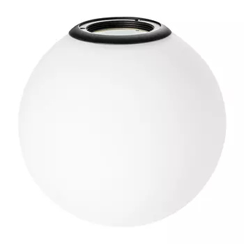 Плафон с черным металлическим кольцом для трека PRO Lightstar Teta 595120