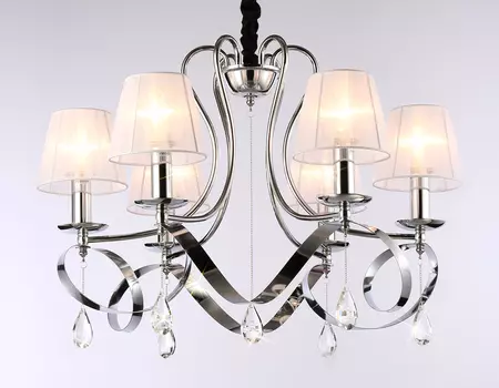 Подвесная люстра Ambrella light с абажурами Traditional TR4545