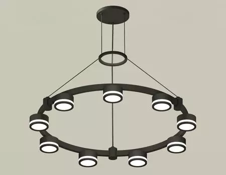 Подвесная люстра Ambrella light с акрилом Techno Ring Traditional DIY XR92051900