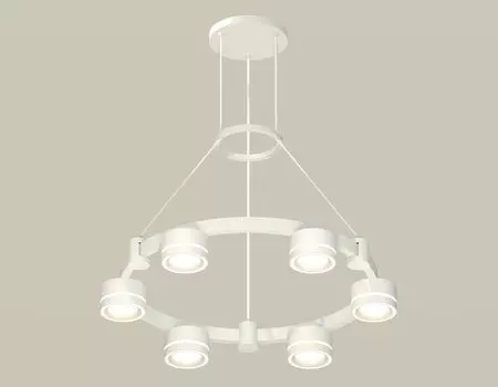 Подвесная люстра Ambrella light с акрилом Techno Ring Traditional DIY XR92031201