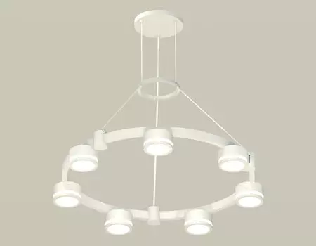 Подвесная люстра Ambrella light с акрилом Techno Ring Traditional DIY XR92031600