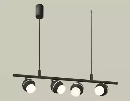 Подвесная люстра Ambrella light с дополнительной подсветкой и акрилом Traditional DIY XB9002550