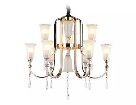 Подвесная люстра Ambrella light с хрусталем Traditional TR3250