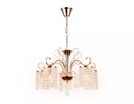 Подвесная люстра Ambrella light с хрусталем TRADITIONAL TR4507