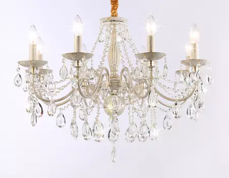 Подвесная люстра Ambrella light с хрусталем Traditional TR4945
