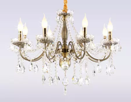 Подвесная люстра Ambrella light с хрусталем Traditional TR4950