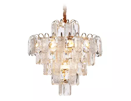 Подвесная люстра Ambrella light с хрусталем Traditional TR5233