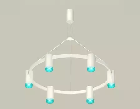 Подвесная люстра Ambrella light с композитным хрусталем Traditional DIY XB9021202