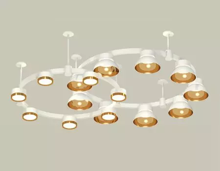 Подвесная люстра Ambrella light Techno Ring с акрилом Traditional DIY XR92211110