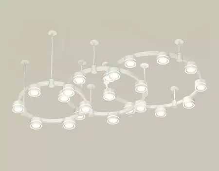 Подвесная люстра Ambrella light Techno Ring с акрилом Traditional DIY XR92212250