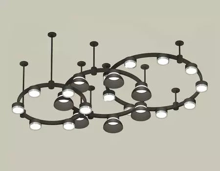 Подвесная люстра Ambrella light Techno Ring с акрилом Traditional DIY XR92222010