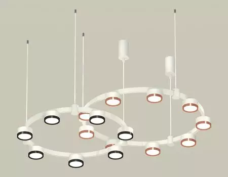 Подвесная люстра Ambrella light Techno Ring Traditional DIY XR92081210