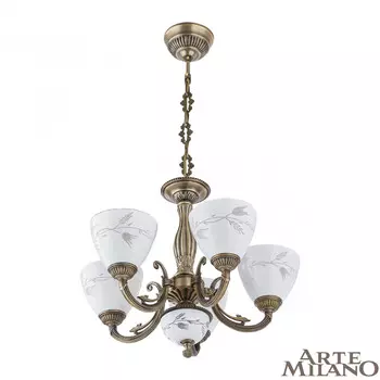 Подвесная люстра Arte Milano 343659/5 AB