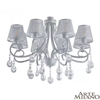Подвесная люстра Arte Milano Amalfi 337146/8 WT+SL