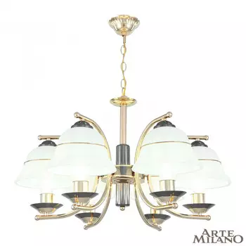 Подвесная люстра Arte Milano Florentina 301240/6 Bk/Gd