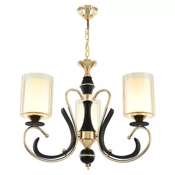 Подвесная люстра Arte Milano Florentina 302237/3 Bk/Gd