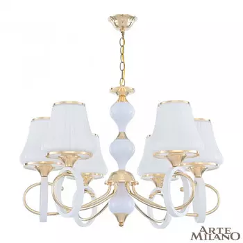 Подвесная люстра Arte Milano Florentina 302387/6 Wh/Gd