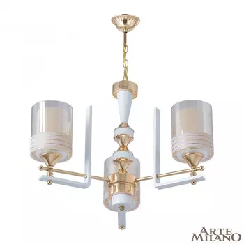 Подвесная люстра Arte Milano Florentina 306087/3 Wh/Gd