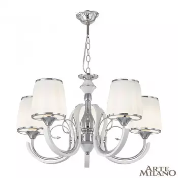 Подвесная люстра Arte Milano Florentina 309247/5 Wh/Ni