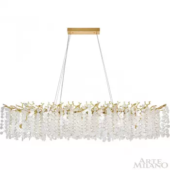 Подвесная люстра Arte Milano Milan 230011/L1500/16/C Gd