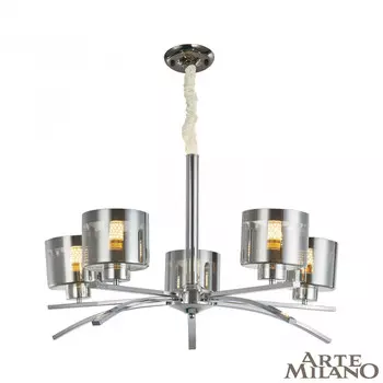Подвесная люстра Arte Milano Neapolis 278207/5 Ni