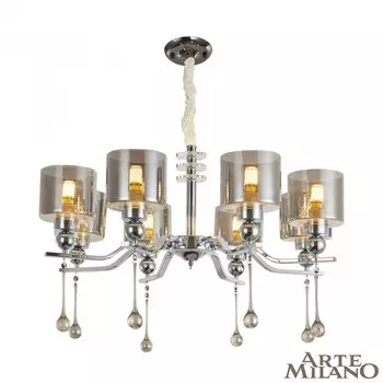 Подвесная люстра Arte Milano Neapolis 279207/8 Ni
