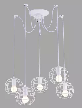 Подвесная люстра ArteLamp SPIDER A1110SP-5WH