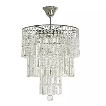 Подвесная люстра Arti Lampadari Napoli Nickel Napoli E 1.5.38.501 N