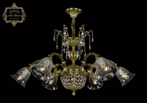 Подвесная люстра Bohemia Art Classic 31.42.6.NV215IV.170GL.G.Sp.Clear.1B