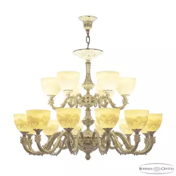 Подвесная люстра Bohemia Ivele 71101/12+6/300 NW P1 U Horse