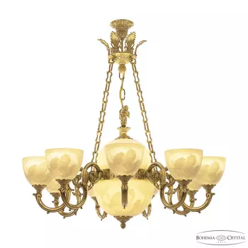 Подвесная люстра Bohemia Ivele Crystal Verona 72003P/9/210 G P1 U Angel Y8 FA4S