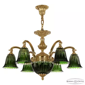Подвесная люстра Bohemia Ivele Crystal Verona 72209P/6/175 G P2 D Clear-Green/H-1K