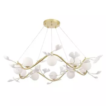 Подвесная люстра Crystal Lux COLIBRI COLIBRI SP10 GOLD