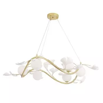 Подвесная люстра Crystal Lux COLIBRI COLIBRI SP6 GOLD