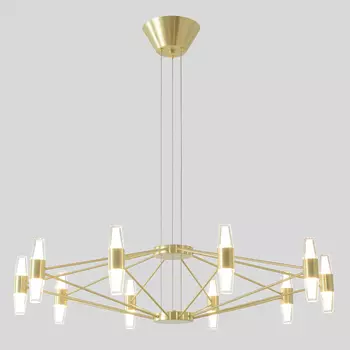Подвесная люстра Crystal Lux DOROTEA DOROTEA SP10 GOLD