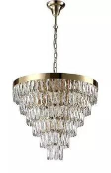 Подвесная люстра Crystallux ABIGAIL ABIGAIL SP-PL15 D620 GOLD/TRANSPARENT
