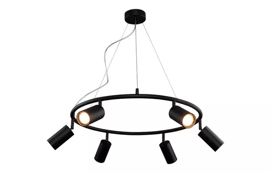 Подвесная люстра Crystallux CLT CLT 015C6 D600 BL