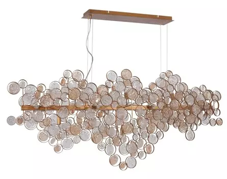 Подвесная люстра Crystallux DESEO DESEO SP15 L1400 GOLD