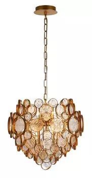 Подвесная люстра Crystallux Deseo DESEO SP6 D460 GOLD