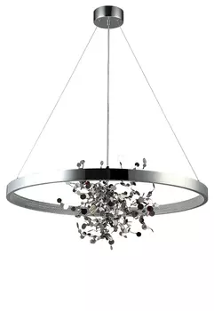 Подвесная люстра Crystallux GARDEN GARDEN SPLED+4 D800 CHROME