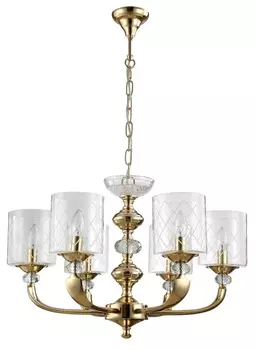 Подвесная люстра Crystallux GRACIA GRACIA SP6 GOLD