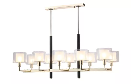 Подвесная люстра Crystallux MAESTRO MAESTRO SP-PL10 L1100 GOLD