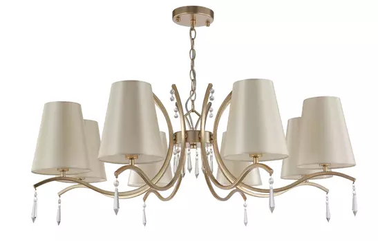 Подвесная люстра Crystallux RENATA RENATA SP8 GOLD