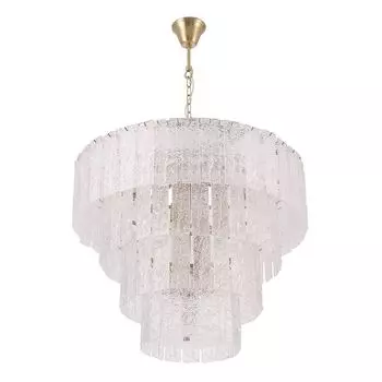 Подвесная люстра Crystallux RICARDO RICARDO SP14 BRASS