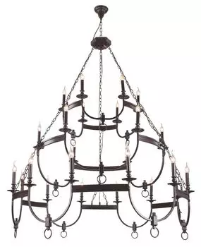 Подвесная люстра Crystallux SUERTE SUERTE BROWN SP12+6+6