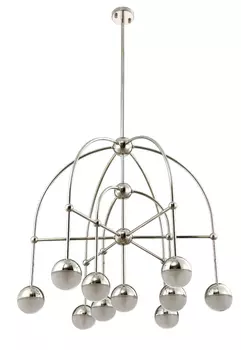 Подвесная люстра Crystallux TRUENA TRUENA SP-PL6+3+1 NICKEL