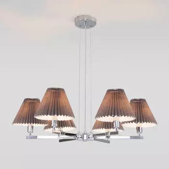 Подвесная люстра Eurosvet с декоративными абажурами Peony a059041