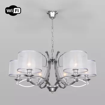 Подвесная люстра Eurosvet с управлением по Wi-Fi Fabiola a053985